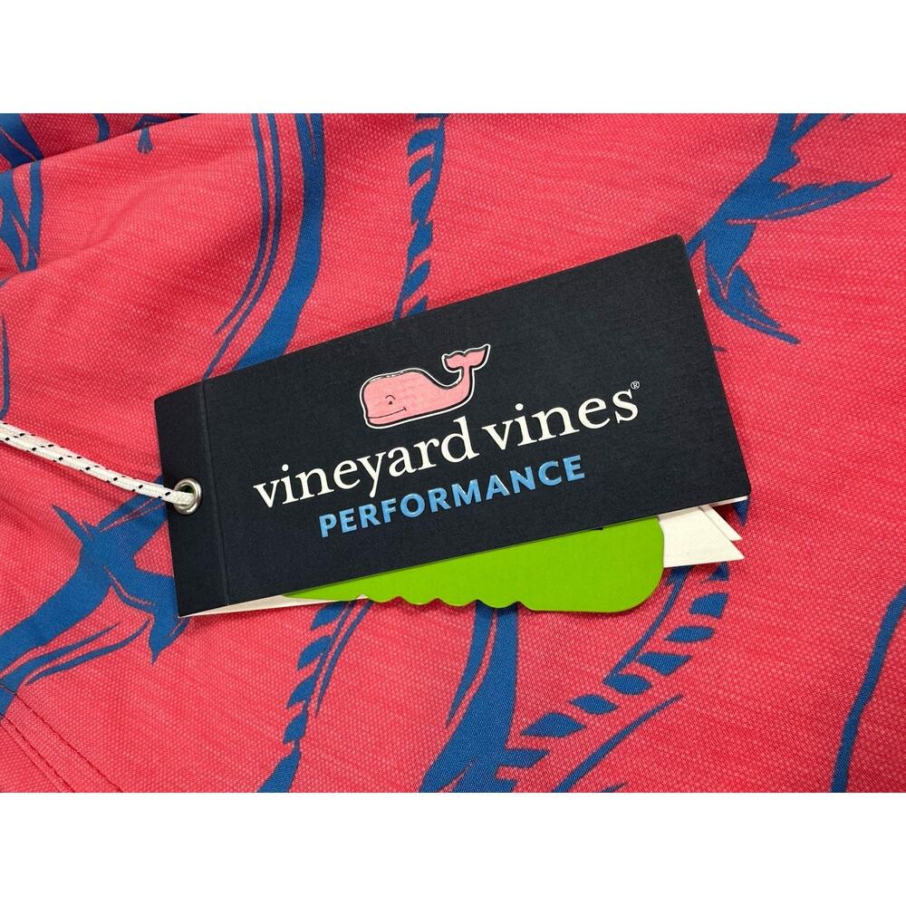 NEW VINEYARD VINES Performance Sea Grove Printed Marine Chappy Swim Trunks M - Picture 6 of 12